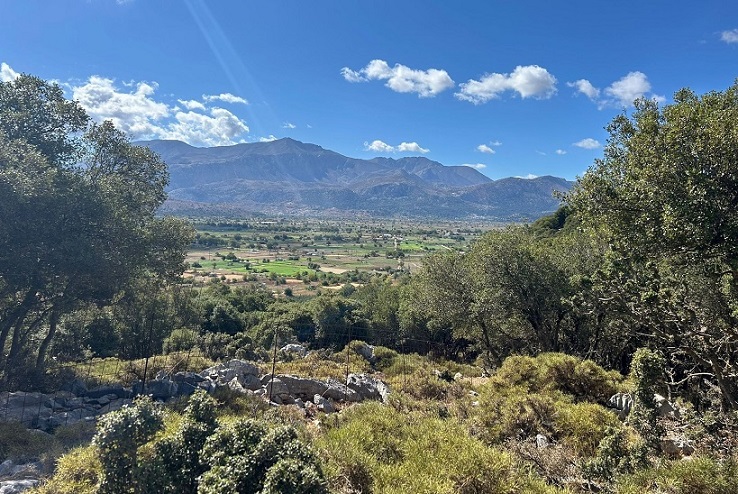 Tzermiado - on the lush Lasithi Plateau