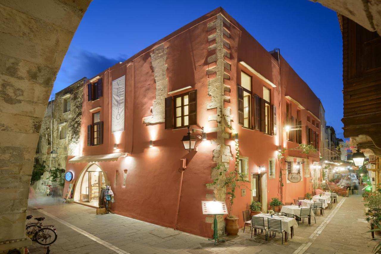 Veneto Boutique Hotel is within the walls of the Old Town of Rethymnon