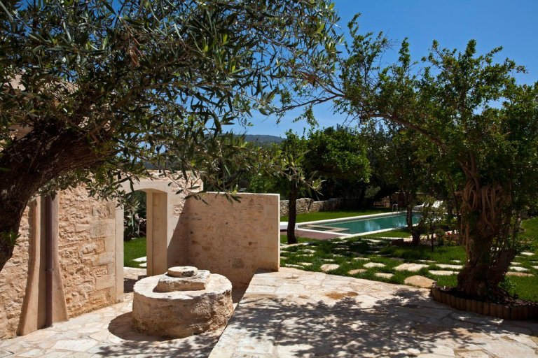 A beautiful example of a restored traditional home in Crete