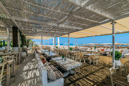 Rethymnon Beach restaurant
