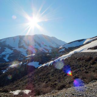 Mount Psiloritis - the highest mountain on the island